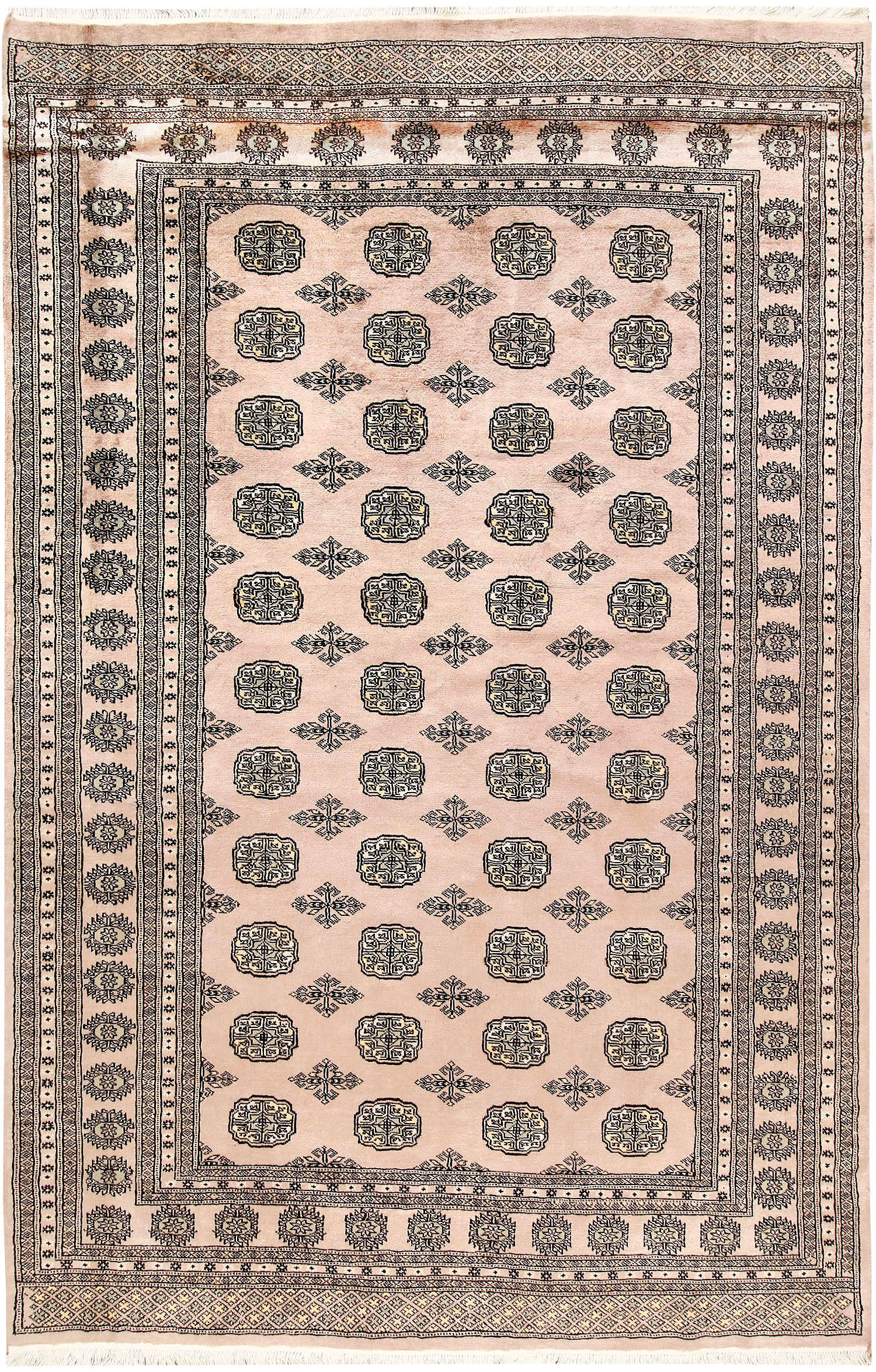 Buy Antique White Bokhara 5 6 X 9 Rectangle Rugs On Sale