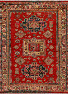 Firebrick Kazak 6' 6 x 8' 1 - No. 30499