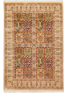 Multi Colored Bakhtiar 4' 2 x 6' 3 - No. 37684