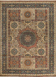 Multi Colored Mamluk 8' 8 x 11' 7 - No. 37832