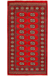 Red Bokhara 3' x 5' 8 - No. 41433