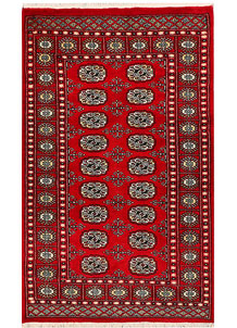 Red Bokhara 3' x 4' 11 - No. 44034