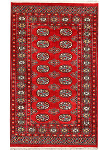 Red Bokhara 3' 1 x 5' - No. 44040