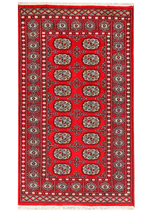 Red Bokhara 3' 1 x 5' 5 - No. 44079