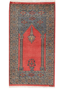 Indian Red Prayer 2' 6 x 4' 6 - No. 44536