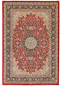 Firebrick Isfahan 4' 2 x 6' 3 - SKU 44782