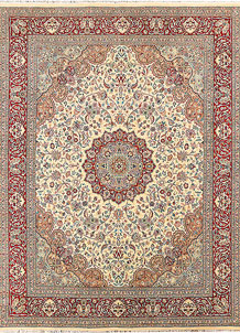 Cornsilk Isfahan 9' x 12' 2 - SKU 44889