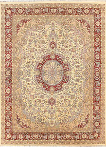 Cornsilk Isfahan 9' x 12' 2 - SKU 44892