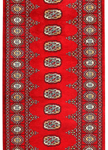 Dark Red Bokhara 2' 7 x 6' 11 - No. 45135