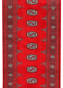 Red Bokhara 2' 7 x 9' 3 - No. 45379