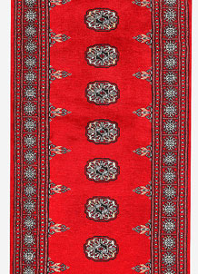 Red Bokhara 2' 6 x 9' 1 - No. 45381