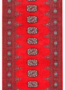Red Bokhara 2' 7 x 8' 10 - No. 45386