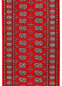 Dark Red Bokhara 2' 9 x 8' 10 - No. 45416