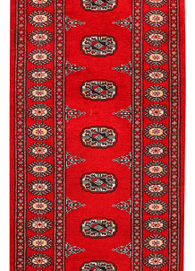 Dark Red Bokhara 2' 6 x 9' 9 - No. 45443