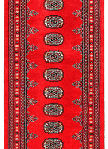 Red Bokhara 2' 4 x 9' 11 - No. 45584