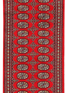 Dark Red Bokhara 2' 7 x 10' - No. 45595