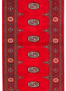 Red Bokhara 2' 7 x 11' - No. 45641
