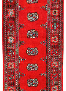Red Bokhara 2' 6 x 10' 8 - No. 45676