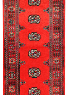 Red Bokhara 2' 6 x 12' 1 - No. 45678