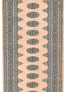 Antique White Bokhara 2' 8 x 12' 3 - No. 45686