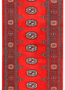 Red Bokhara 2' 7 x 12' - No. 45697