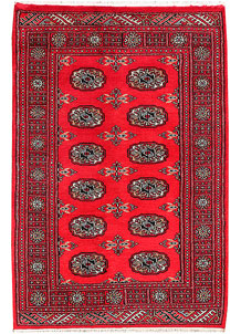 Red Bokhara 3' 1 x 4' 7 - No. 46260