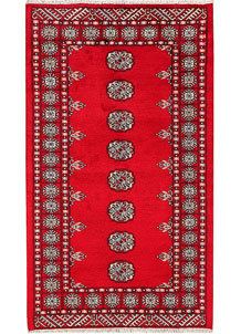 Red Bokhara 3' 1 x 5' - No. 46315