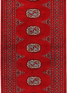 Dark Red Bokhara 2' x 5' 10 - No. 46549