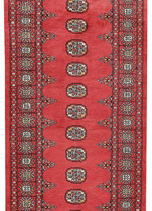 Indian Red Bokhara 2' 6 x 13' 1 - No. 46954