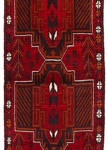 Dark Red Baluchi 2' 8 x 9' 5 - SKU 53855