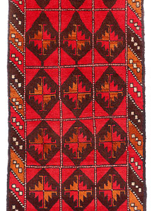 Red Baluchi 2' 4 x 9' 8 - SKU 53859