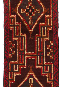 Brown Baluchi 2' 6 x 9' 10 - SKU 53901