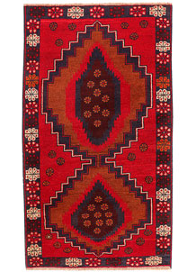 Firebrick Baluchi 3' 5 x 6' 2 - SKU 54242