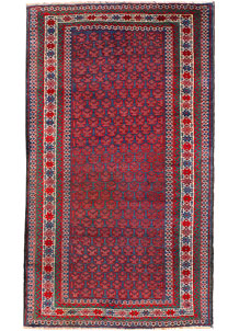 Multi Colored Baluchi 3' 6 x 6' 3 - SKU 54433