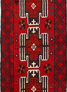 Dark Red Baluchi 2' 7 x 6' 6 - SKU 54769