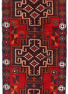 Firebrick Baluchi 2' 6 x 8' 6 - SKU 54808