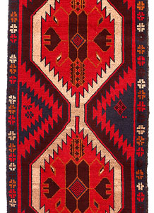 Red Baluchi 2' 4 x 7' 9 - SKU 54816