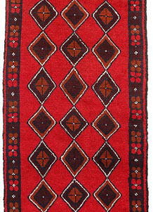 Red Baluchi 2' 5 x 7' 5 - SKU 54819