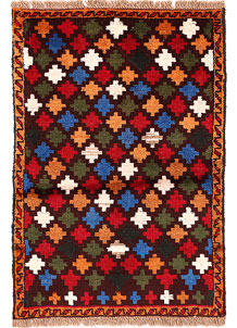 Multi Colored Baluchi 2' 7 x 3' 9 - SKU 54938