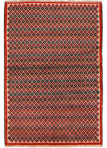 Multi Colored Baluchi 4' x 5' 10 - SKU 55012