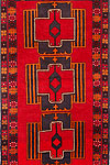  Baluchi 3' 6 x 6' 1 - SKU 55065