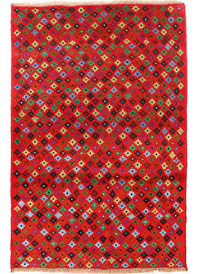 Firebrick Baluchi 3' 3 x 4' 10 - SKU 55111