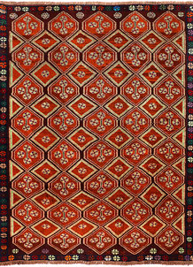 Multi Colored Baluchi 5' 11 x 7' 9 - SKU 55174