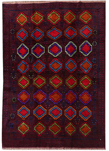 Maroon Baluchi 5' 10 x 7' 8 - SKU 55224