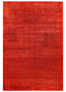 Orange Red Gabbeh 5' 5 x 8' - No. 55943