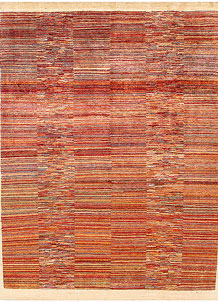 Multi Colored Gabbeh 6' 6 x 8' 4 - No. 55976