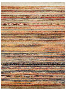 Multi Colored Gabbeh 6' 7 x 8' 7 - No. 56006
