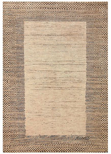 Blanched Almond Gabbeh 4' 1 x 5' 10 - No. 56322