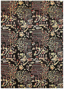 Saddle Brown Gabbeh 6' 6 x 9' 5 - SKU 56681