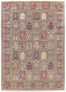 Multi Colored Bakhtiar 8' 1 x 11' 5 - No. 56723